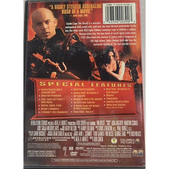 XXX (DVD, 2002) - Picture 2 of 2